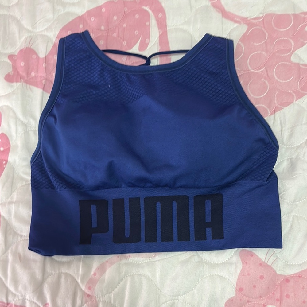 PUMA Navy Athletic Top